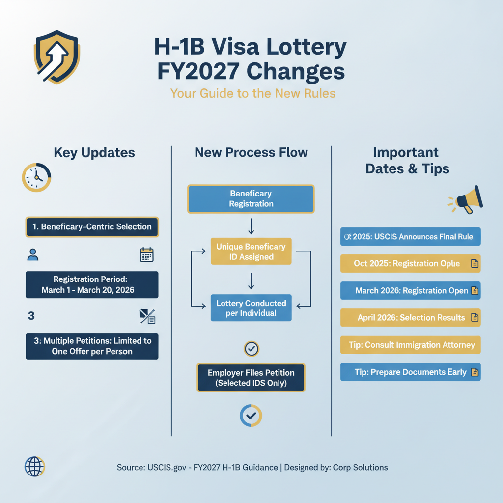 Lotería H-1B FY2027: Su Guía a los Nuevos Cambios Clave - Key Statistics