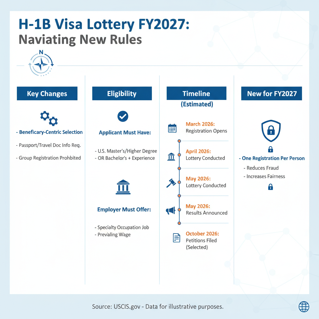 H-1B Visa Lottery FY2027: Navigating New Rules for Immigrants in - Key Statistics