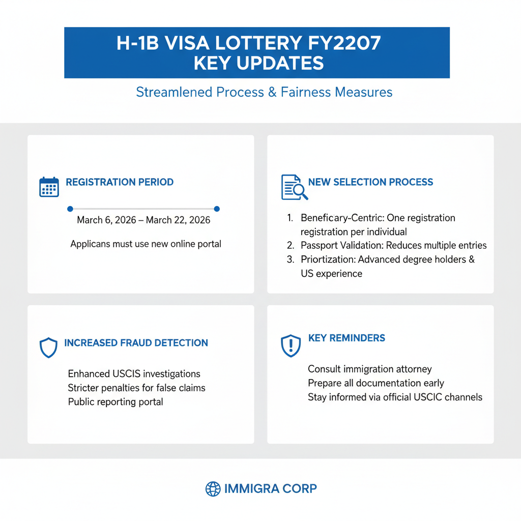 Lotería Visa H-1B FY2027: Navegando Nuevas Reglas y Maximizando su Éxito - Key Statistics
