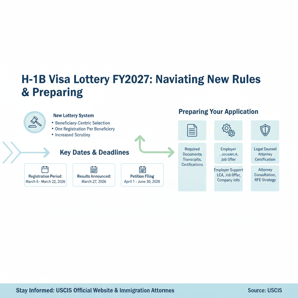 H-1B Visa Lottery FY2027: Navigating New Rules & Preparing Your - Key Statistics