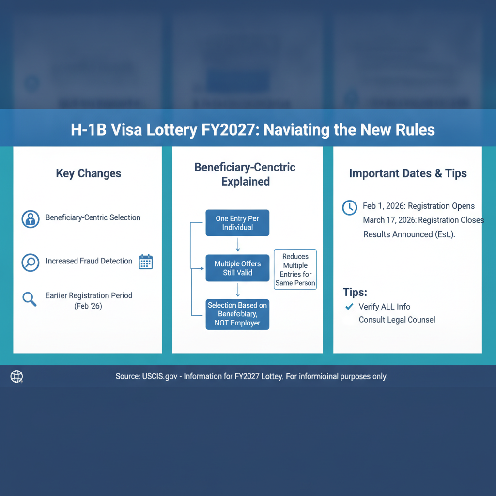 H-1B Visa Lottery FY2027: Navigating the New Rules & Protecting - Key Statistics