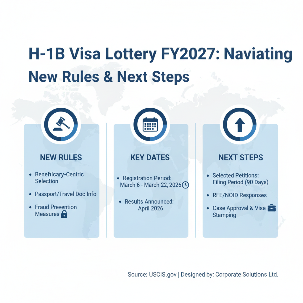 H-1B Visa Lottery FY2027: Navigating the New Rules & What's Next - Key Statistics