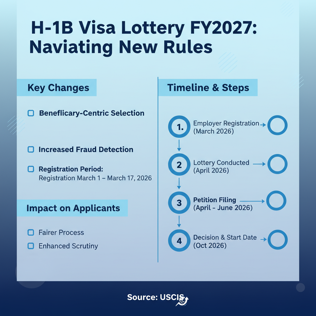 H-1B Visa Lottery FY2027: New Rules & How to Navigate Them - Key Statistics
