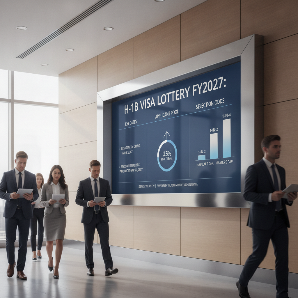 H-1B Visa Lottery FY2027: New Rules & What They Mean for You in - Key Statistics
