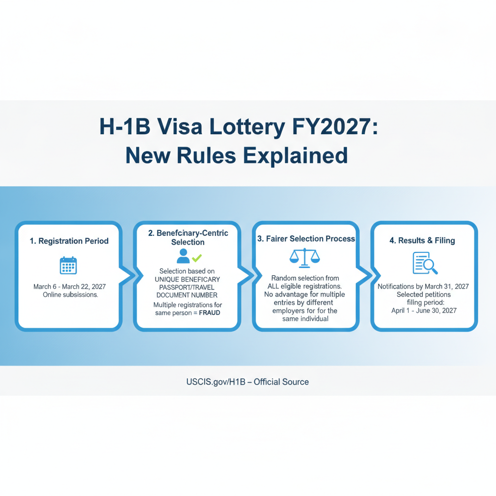 Lotería H-1B FY2027: Nuevas Reglas y Cómo Afectan a Inmigrantes - Key Statistics