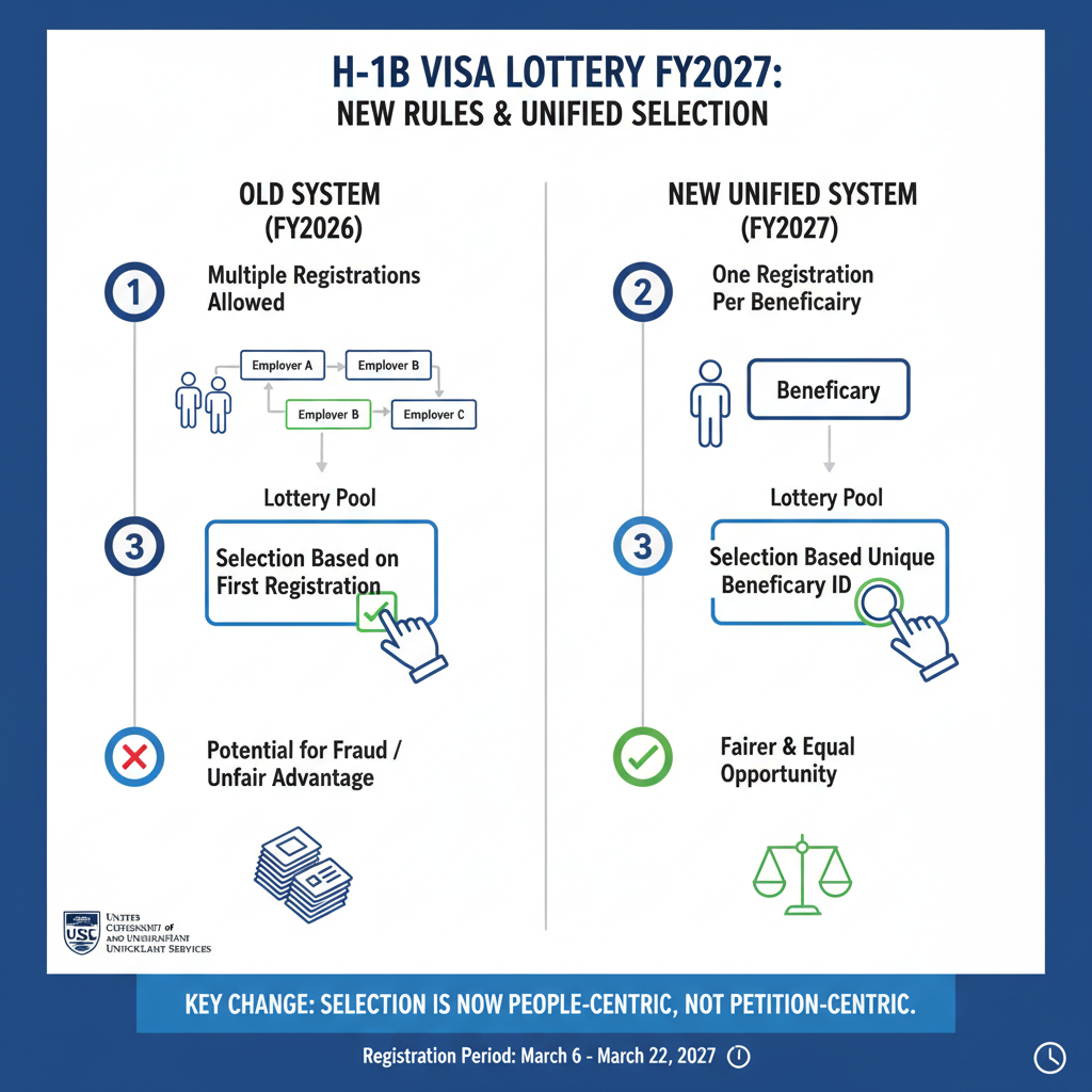 Lotería Visa H-1B FY2027: Nuevas Reglas y Su Ruta a una Ocupación de Especialidad - Key Statistics