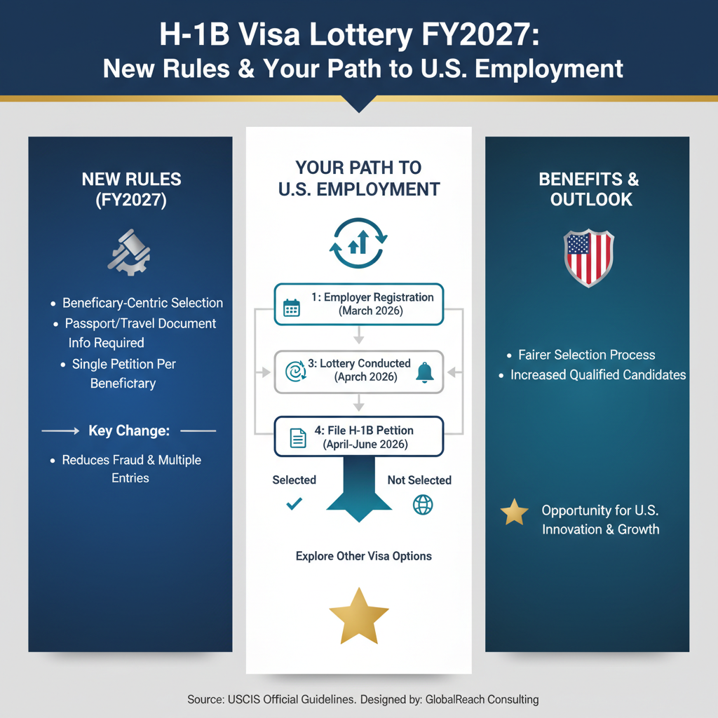 H-1B Visa Lottery FY2027: New Rules & Your Path to U.S. - Key Statistics