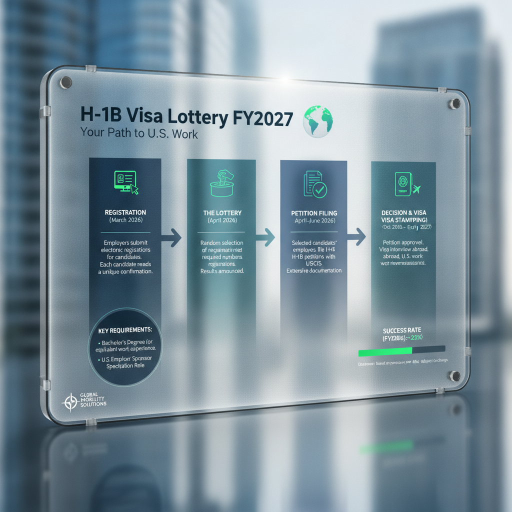 H-1B Visa Lottery FY2027: New Rules & Your Path to U.S. Work - Key Statistics