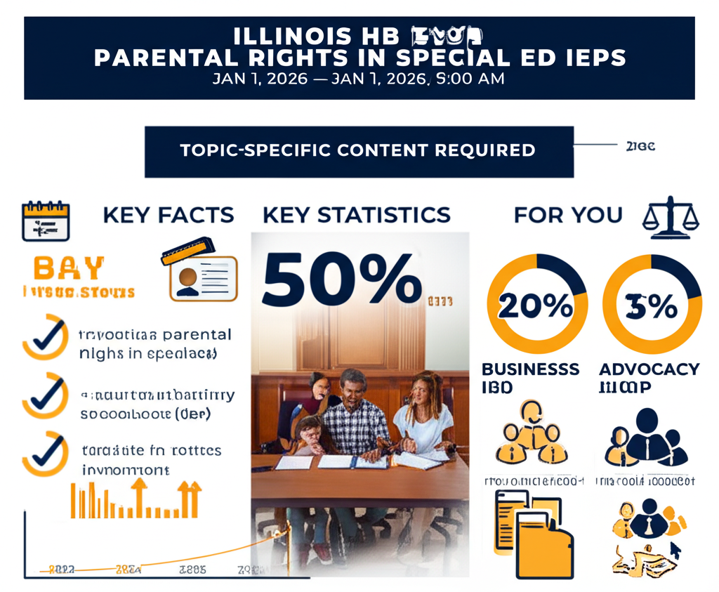Illinois HB 1366 Boosts Parental Rights in Special Ed IEPs Jan 1, 2026 — Jan 1, 2026, 9:00 AM - Key Statistics