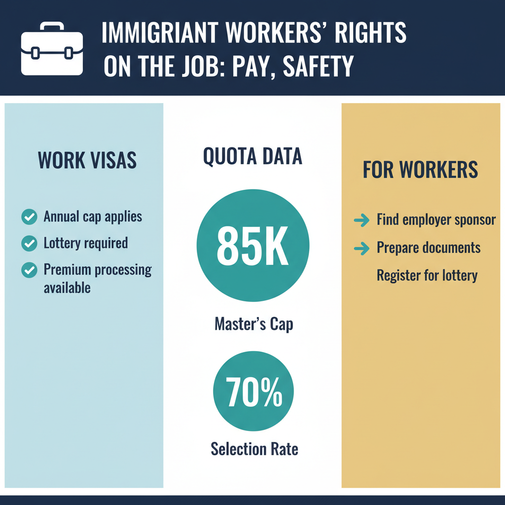 Immigrant Workers’ Rights on the Job: Pay, Safety, and Protection — Jan 8, 2026, 3:01 PM - Key Statistics