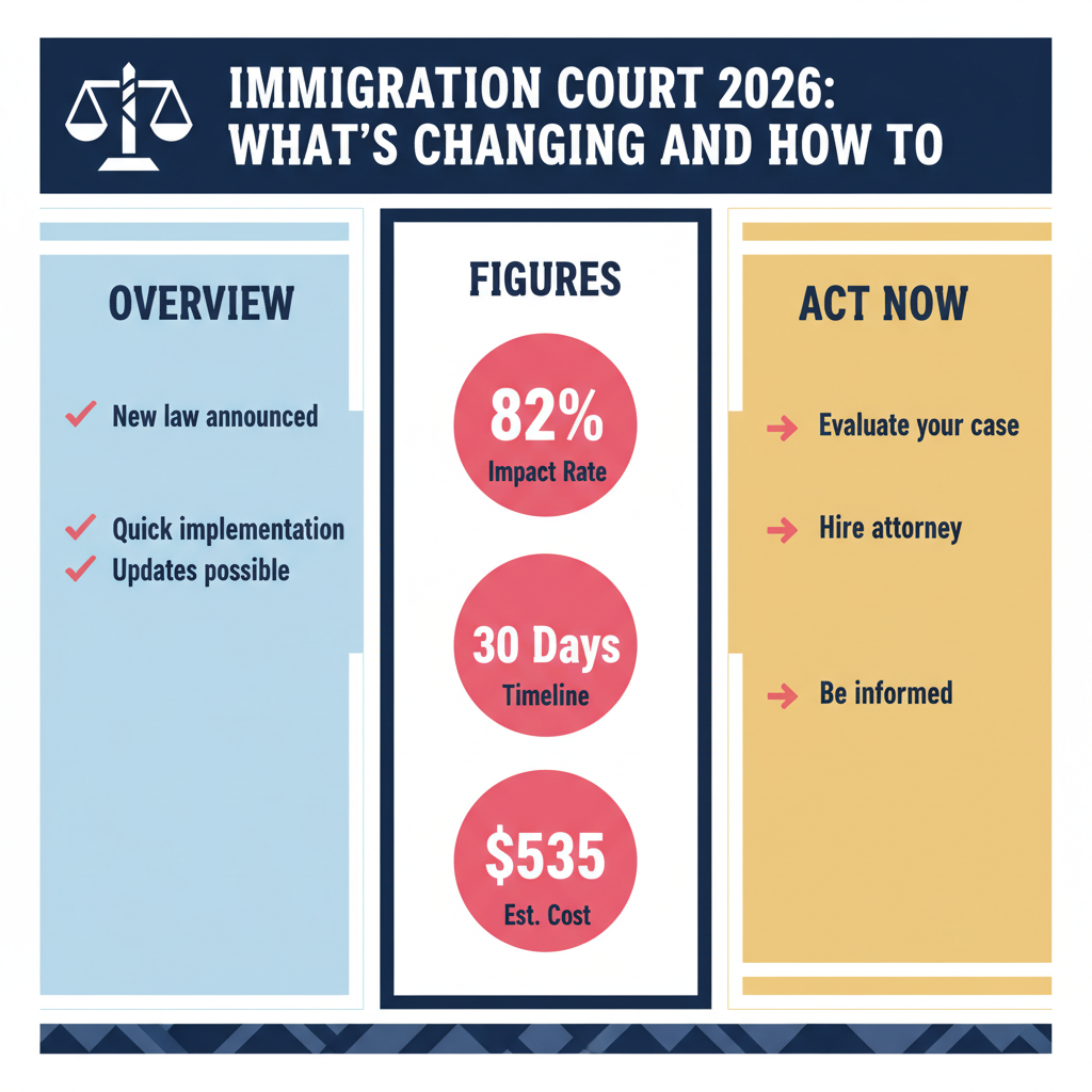 Tribunal de Inmigración 2026: Qué está cambiando y cómo prepararse ahora — 7 de enero de 2026, 6:01 AM - Key Statistics