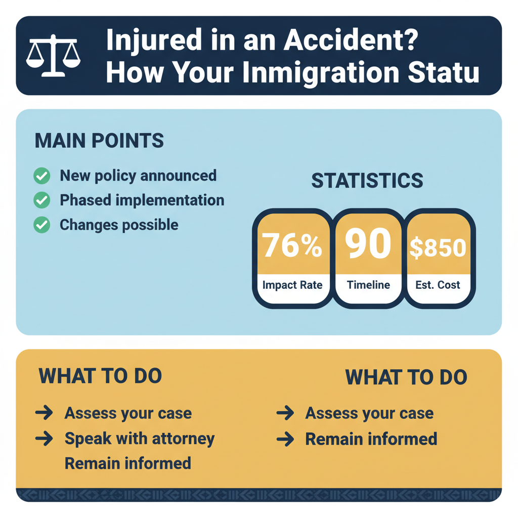 ¿Lesionado en un accidente? Cómo se protege su estatus migratorio - Key Statistics