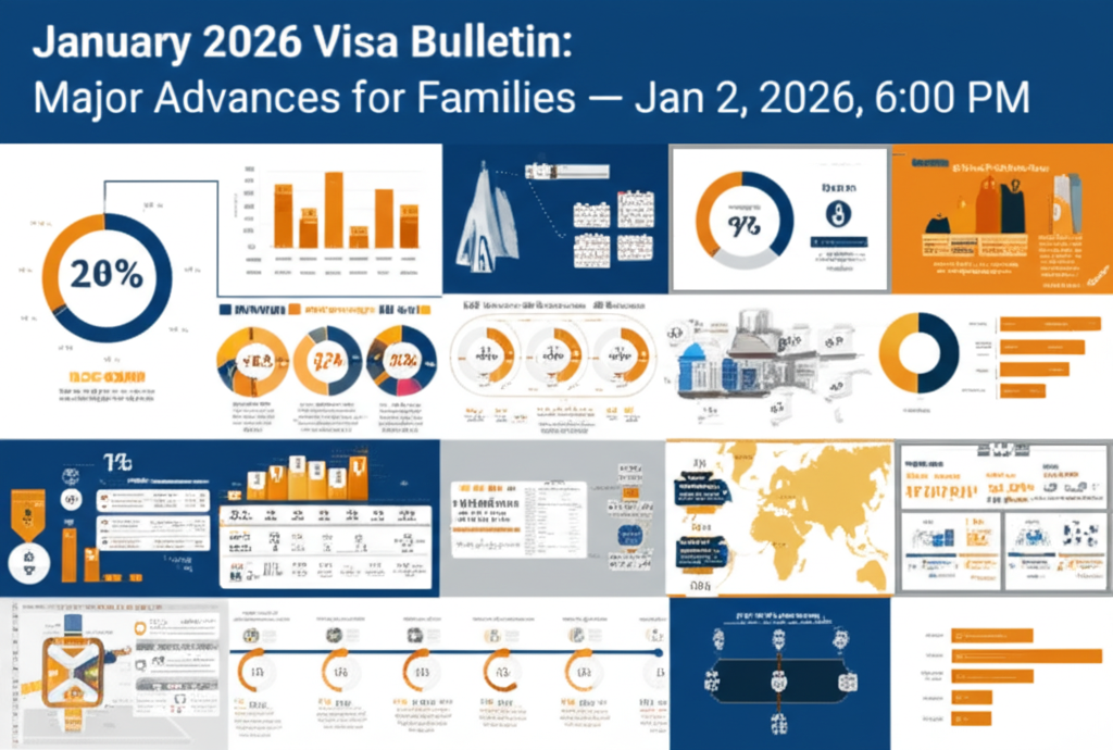 Boletín de Visas de Enero de 2026: Avances Significativos para Familias - Key Statistics