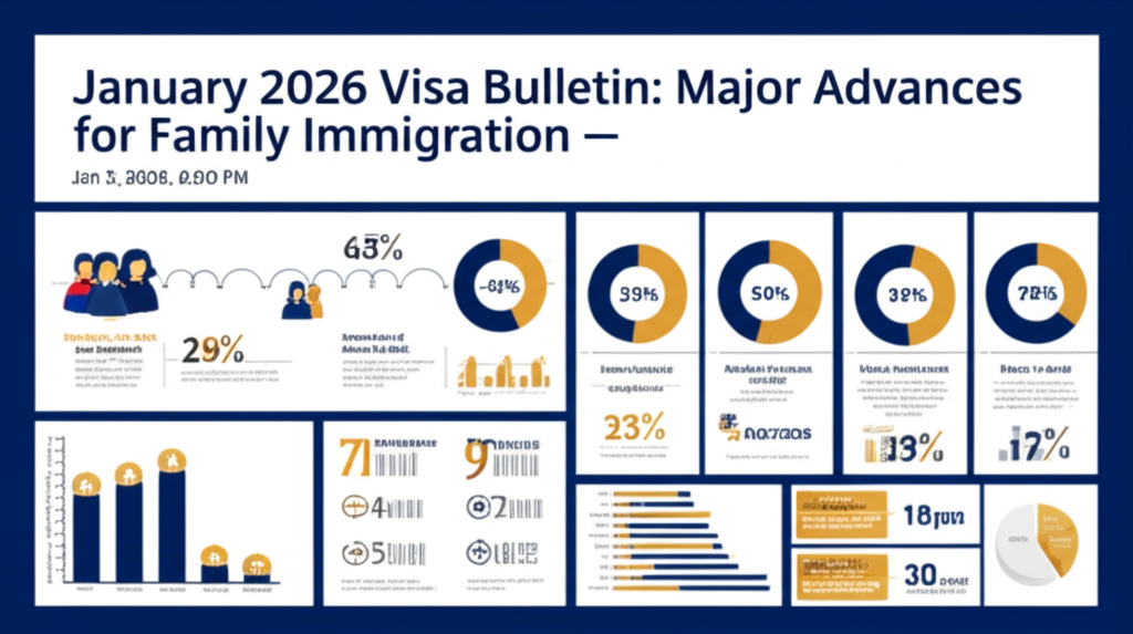 Boletín de Visas de Enero de 2026: Avances Significativos para la Inmigración Familiar — 3 de Ene, 2026, 6:00 PM - Key Statistics