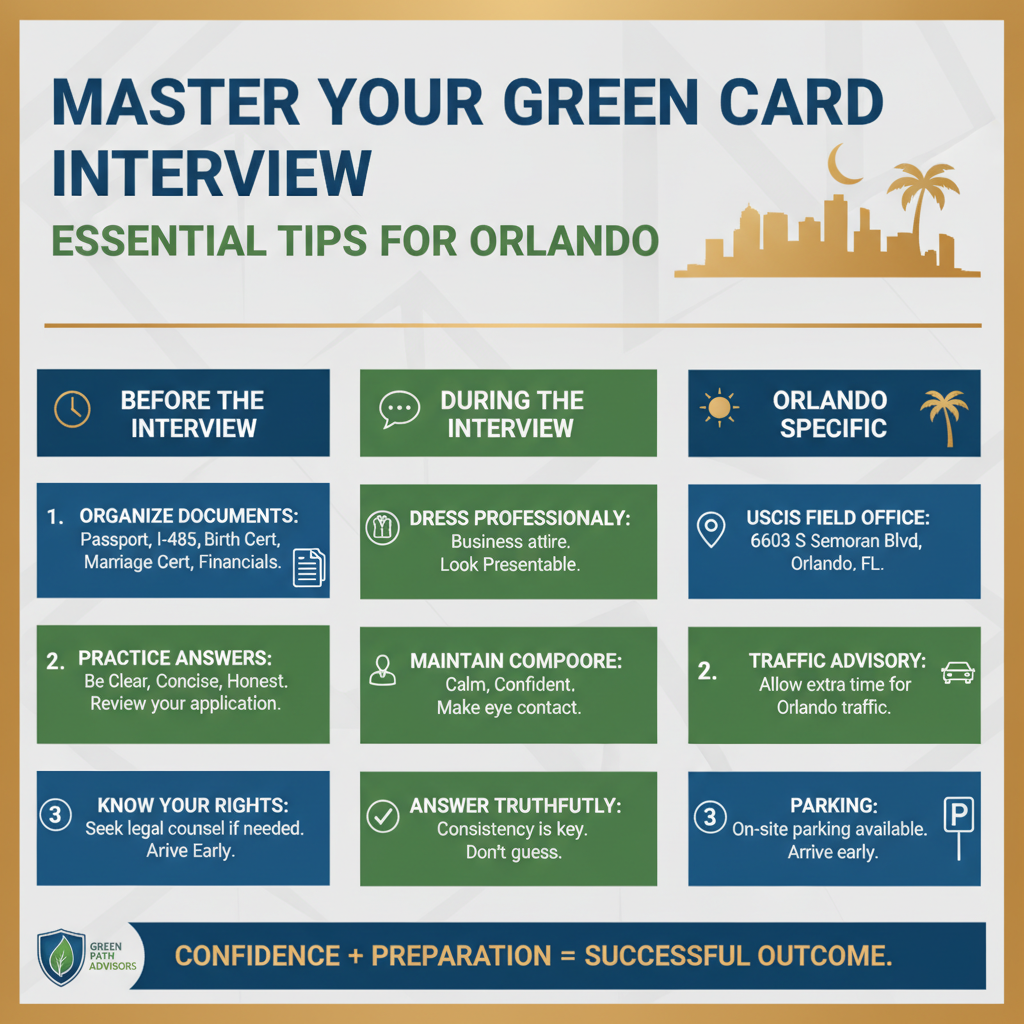 Master Your Green Card Interview: Essential Tips for Orlando - Key Statistics