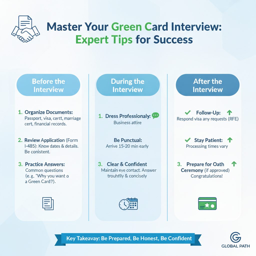 Master Your Green Card Interview: Expert Tips for 2026 Success - Key Statistics