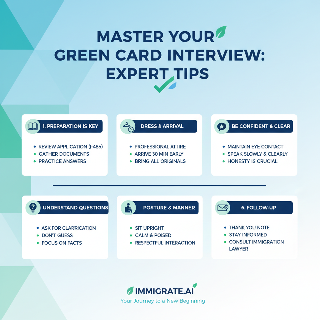 Master Your Green Card Interview: Expert Tips from Imigrar - Key Statistics