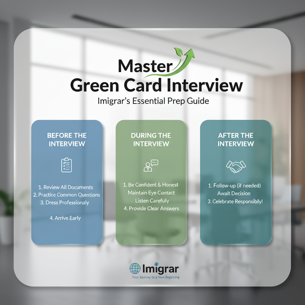 Master Your Green Card Interview: Imigrar's Essential Prep Guide - Key Statistics