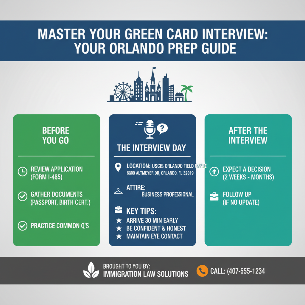 Master Your Green Card Interview: Your Orlando Prep Guide - Key Statistics