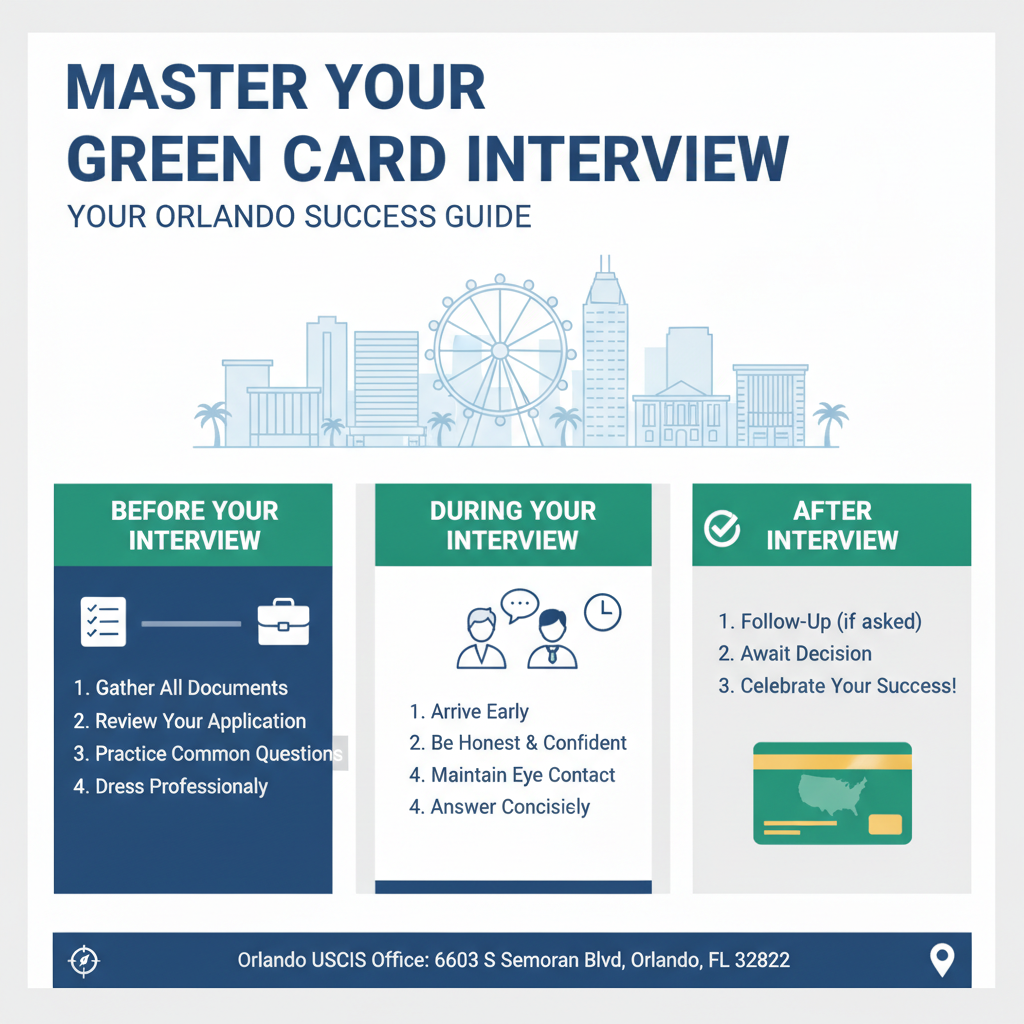 Entrevista Tarjeta Verde: Guía Éxito Orlando 2026 - Key Statistics