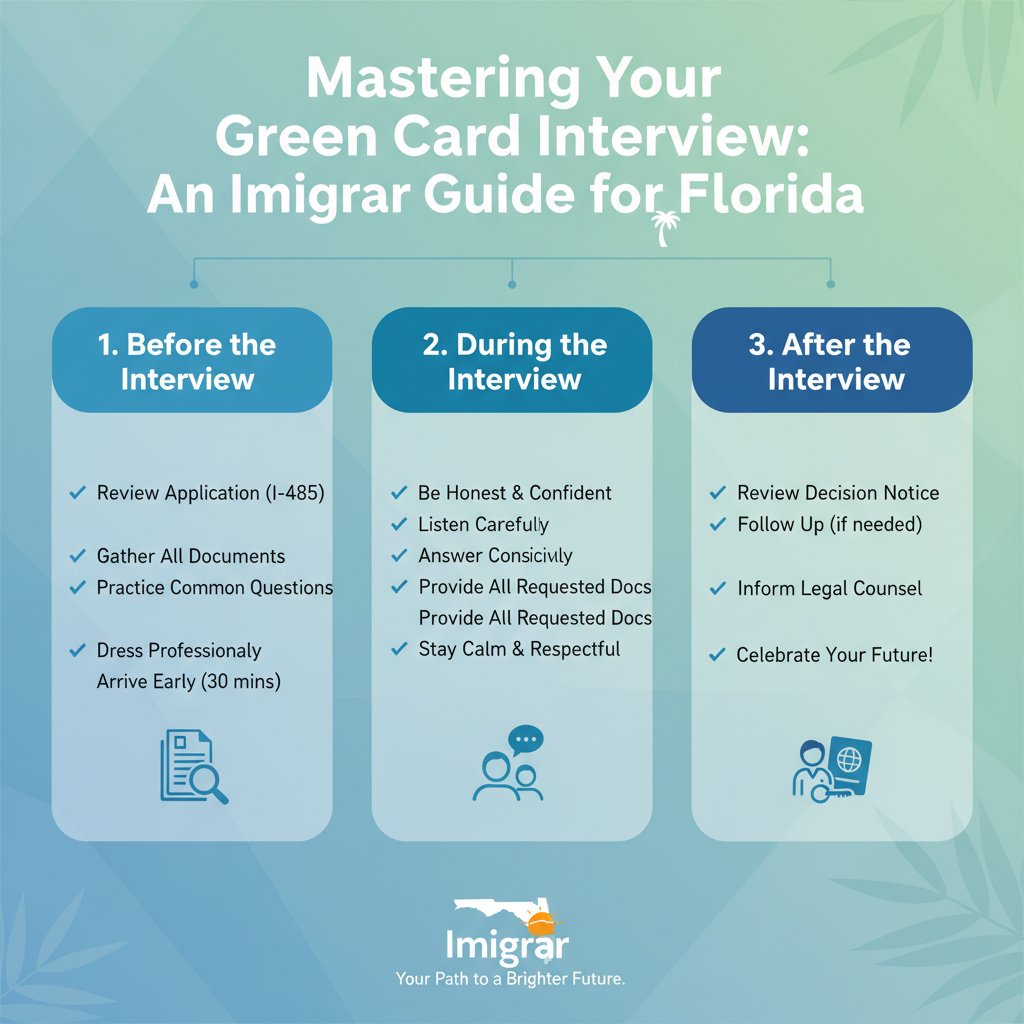 Mastering Your Green Card Interview: An Imigrar Guide for Florida - Key Statistics