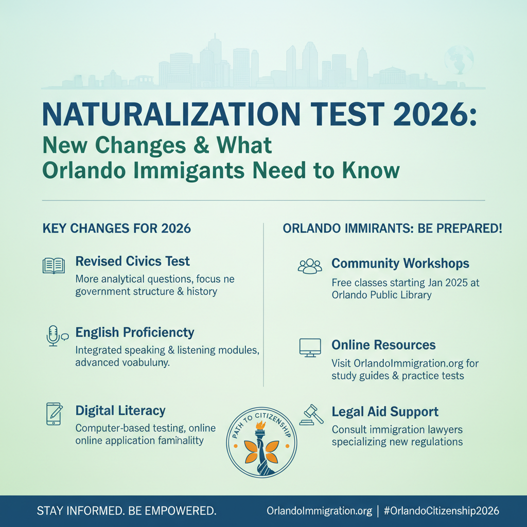 Examen de Naturalización 2026: Cambios Clave y Cómo Prepararse en Orlando - Key Statistics