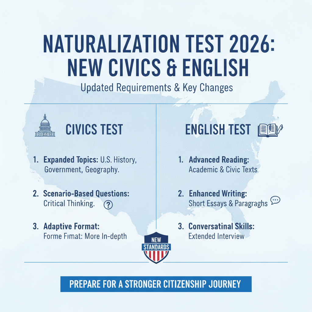 Naturalization Test 2026: Prepare for New Civics & English - Key Statistics
