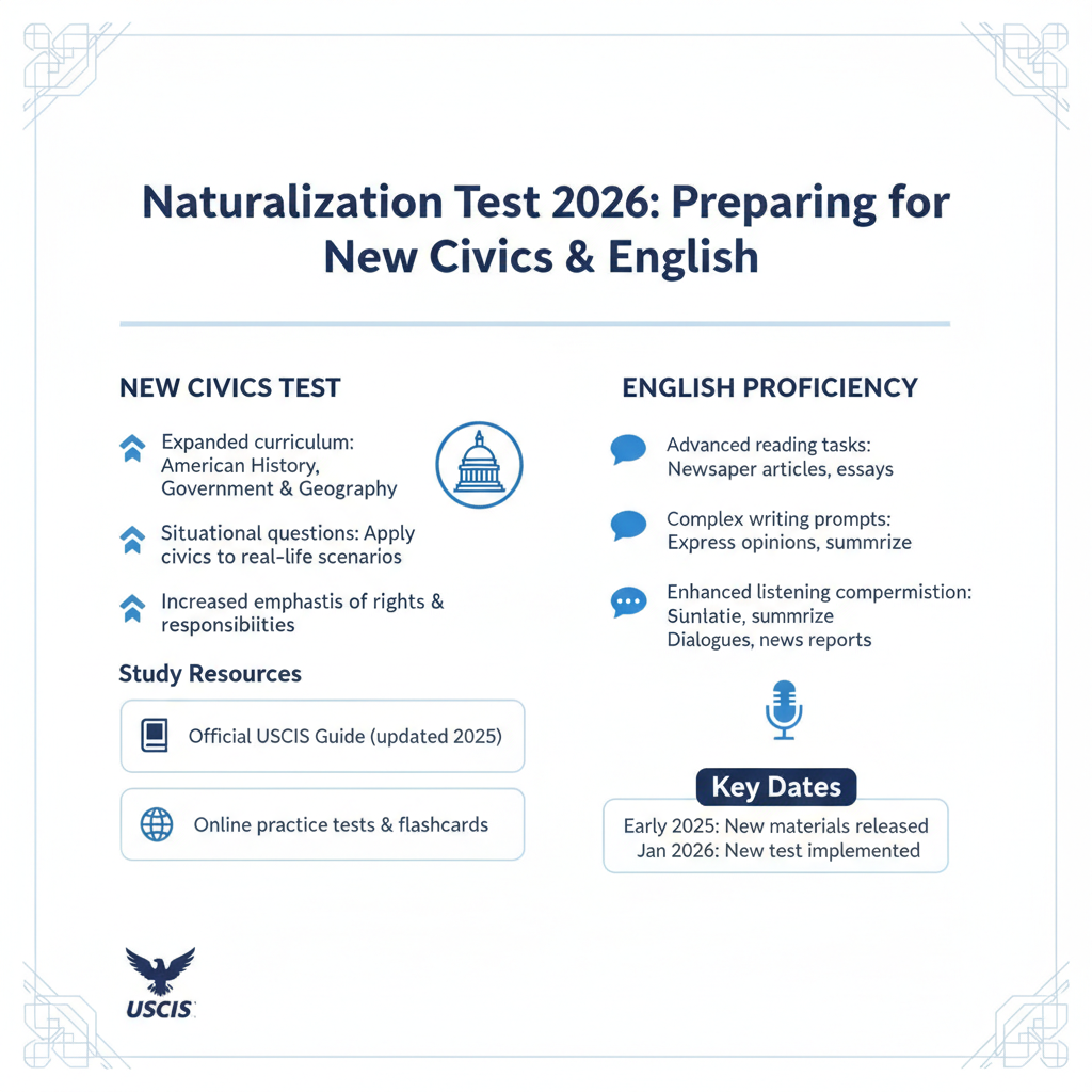 Naturalization Test 2026: Preparing for New Civics & English - Key Statistics