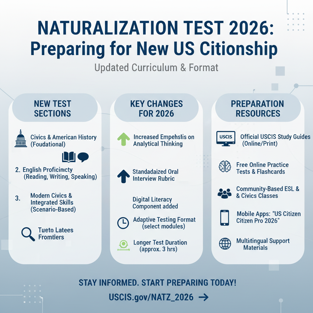 Naturalization Test 2026: Preparing for New US Citizenship - Key Statistics