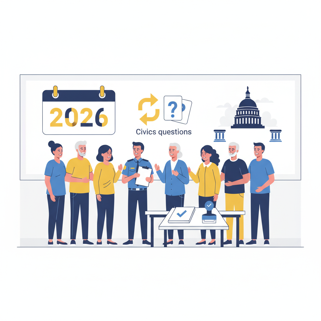 Cambios al Examen de Ciudadanía en 2026: Qué Esperar y Prepararse - Concept