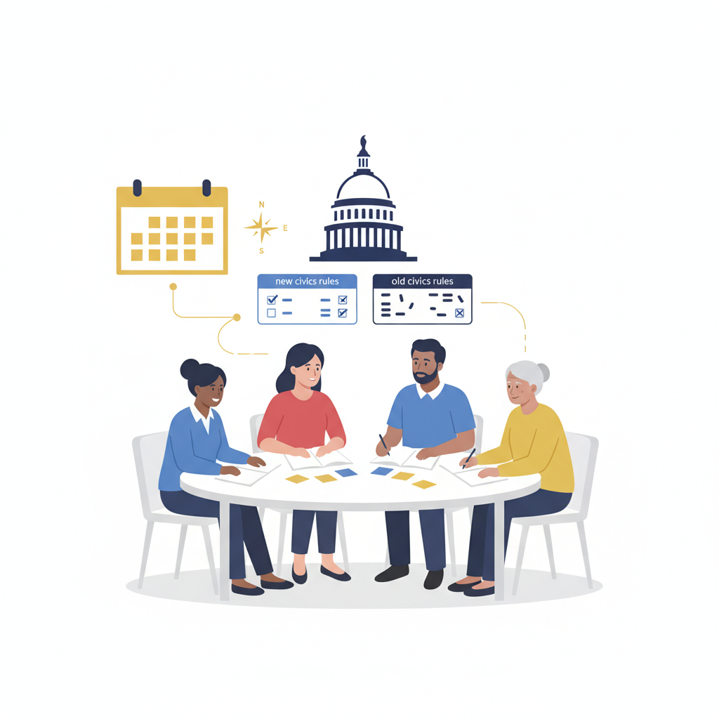Naturalization Test Changes in 2026: New Civics Rules & How to - Concept