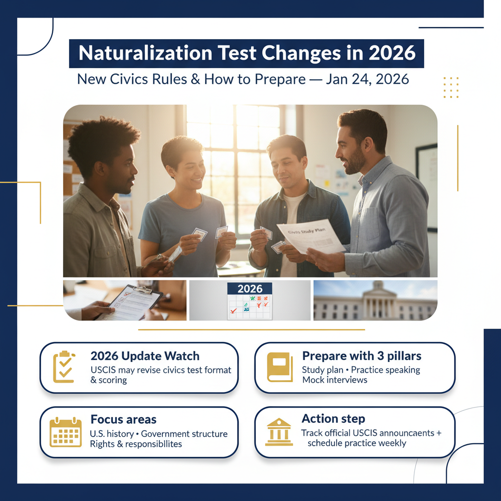 Naturalization Test Changes in 2026: New Civics Rules & How to Prepare — Jan 24, 2026, 12:04 PM - Key Statistics