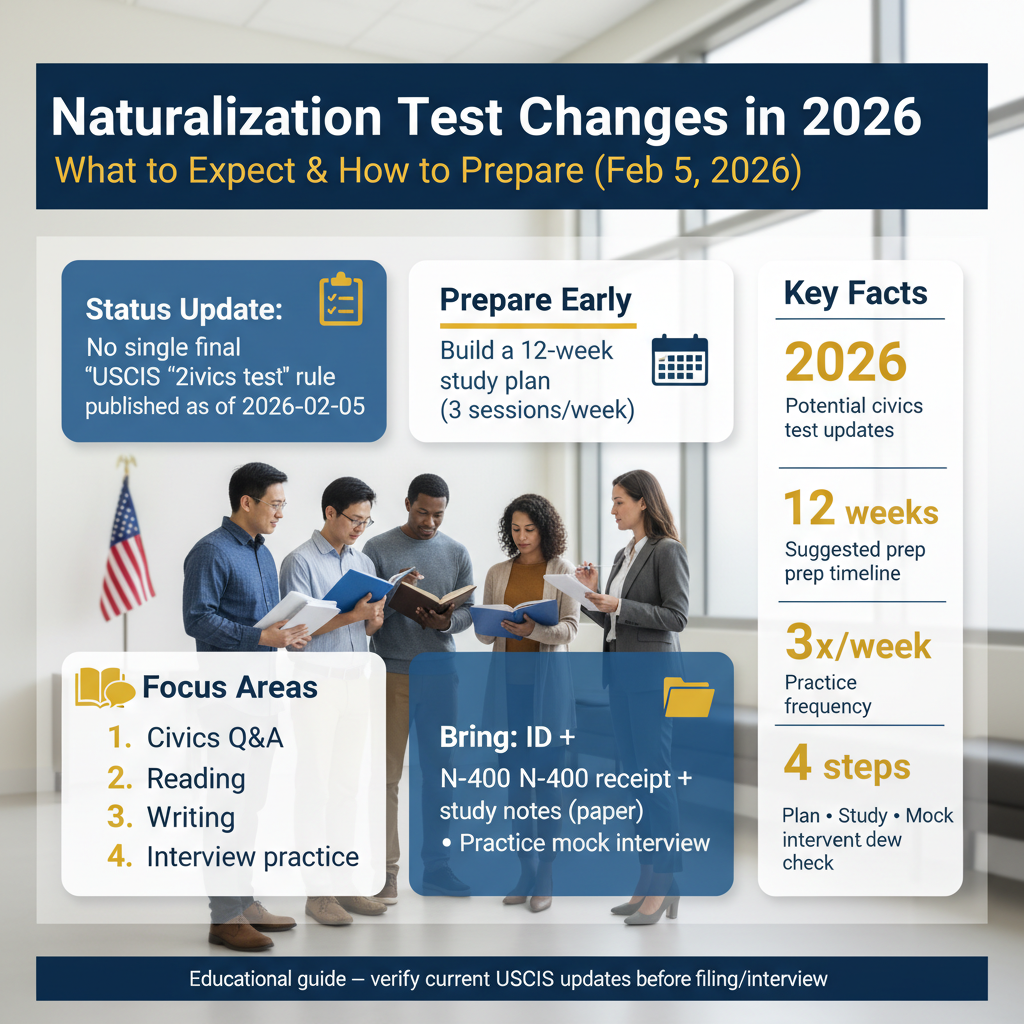 Cambios al Examen de Naturalización en 2026: Qué Esperar y Prepararse - Key Statistics