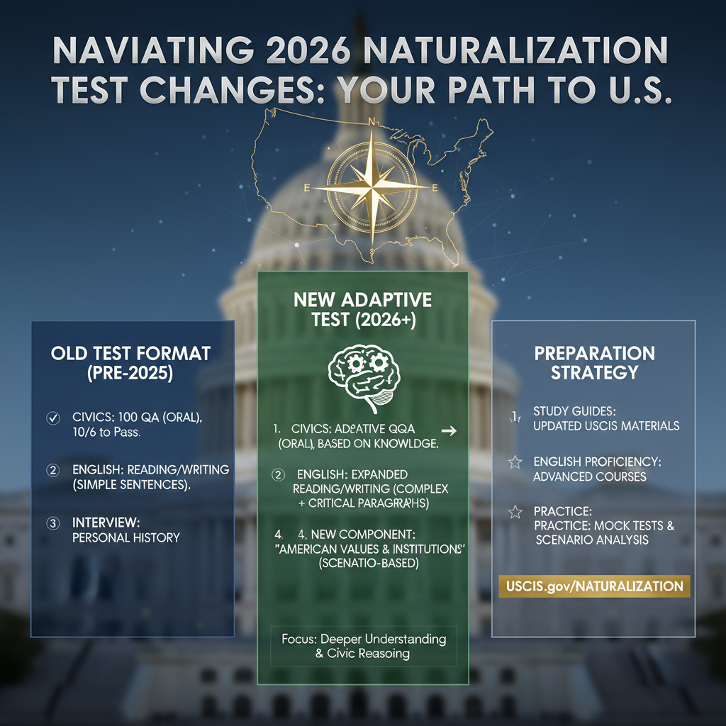 Navegando los Cambios del Examen de Naturalización 2026 - Key Statistics