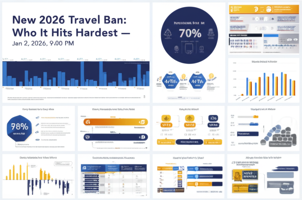 New 2026 Travel Ban: Who It Hits Hardest — Jan 2, 2026, 9:00 PM - Key Statistics