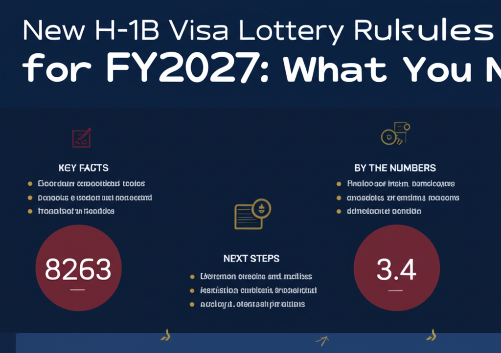 New H-1B Visa Lottery Rules for FY2027: What You Need to Know — Jan 12, 2026, 5:22 PM - Key Statistics