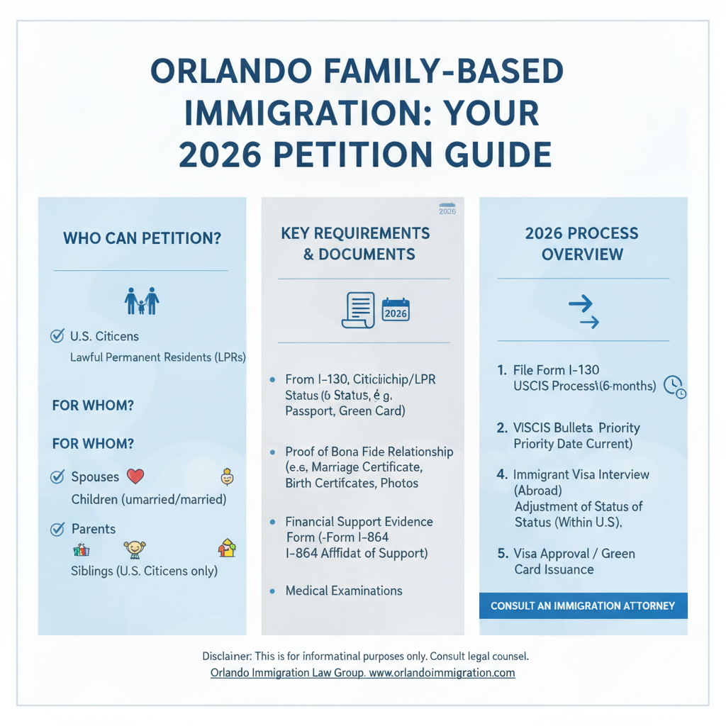 Orlando Family-Based Immigration: Your 2026 Petition Guide - Key Statistics