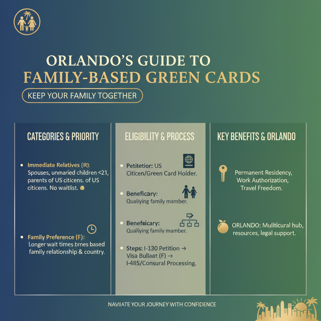 Orlando's Guide to Family-Based Green Cards: Keep Your Family - Key Statistics