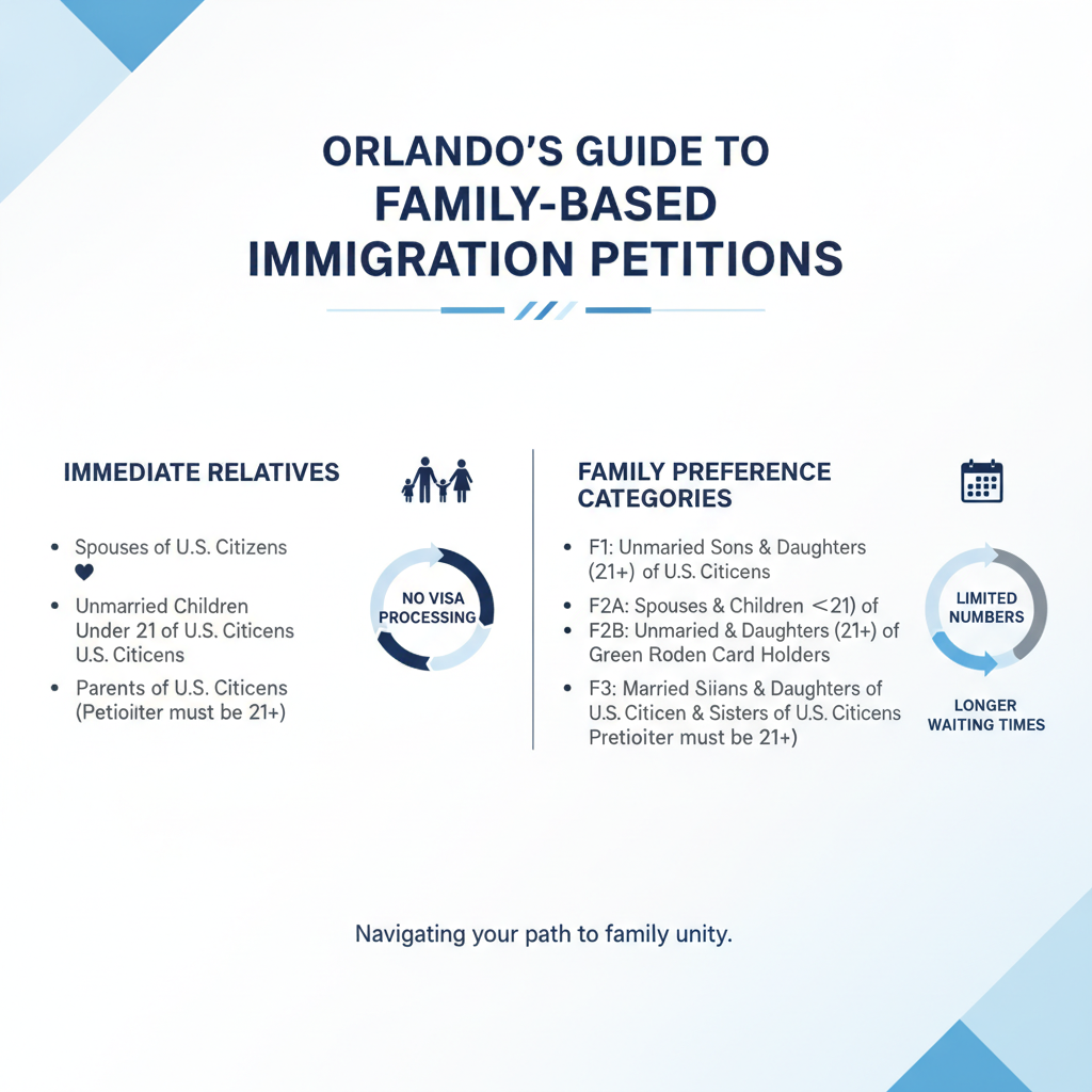 Peticiones Familiares de Inmigración en Orlando 2026: Guía Imigrar - Key Statistics