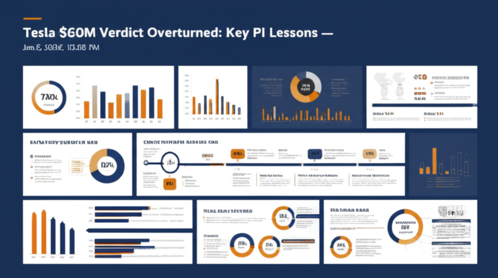 Tesla $60M Verdict Overturned: Key PI Lessons — Jan 5, 2026, 12:00 PM - Key Statistics