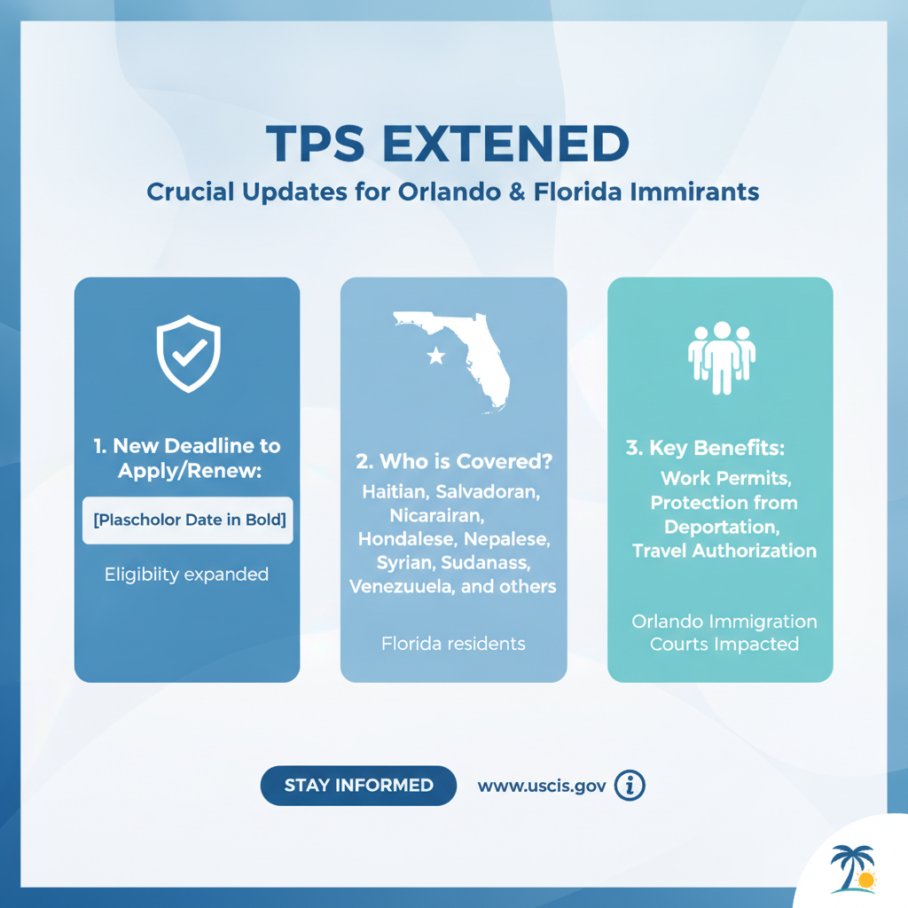 TPS Extended: Crucial Updates for Orlando & Florida Immigrants - Key Statistics