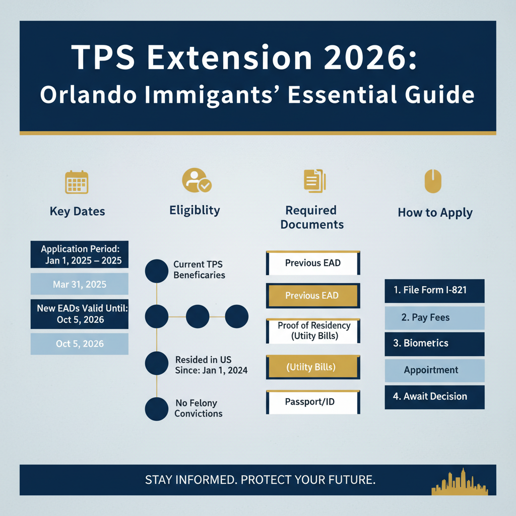 Extensión de TPS 2026: Guía Crucial para Inmigrantes en Orlando - Key Statistics