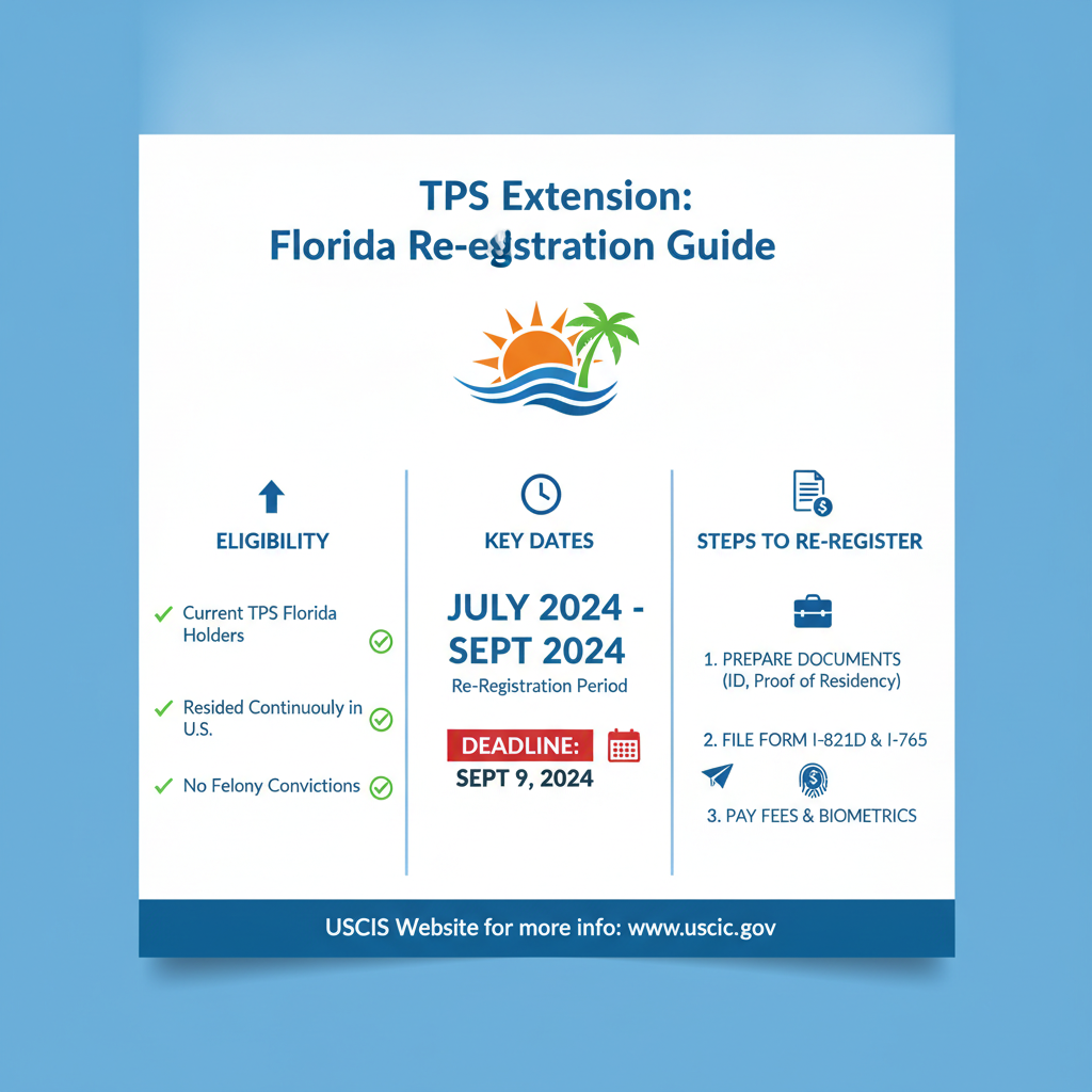 TPS Extension Announced: Your Guide to Re-Registering in Florida - Key Statistics