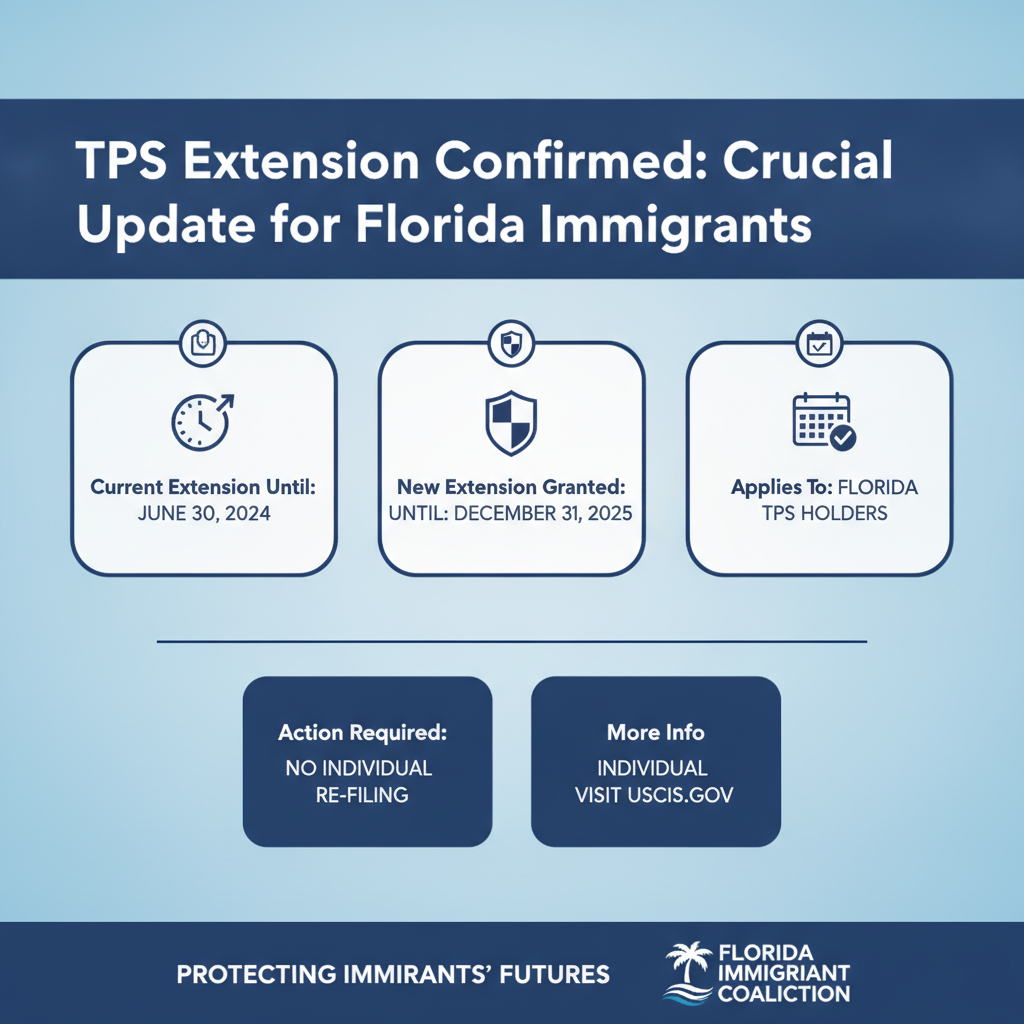 Extensión de TPS Confirmada: Guía Crucial para Inmigrantes en Florida - Key Statistics