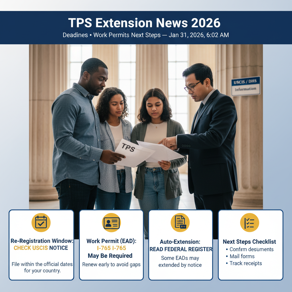 TPS Extension News 2026: Deadlines, Work Permits, and Next Steps — Jan 31, 2026, 6:02 AM - Key Statistics