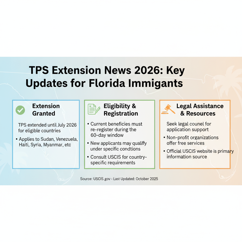 TPS 2026: Extensiones Cruciales para Inmigrantes en Florida - Key Statistics