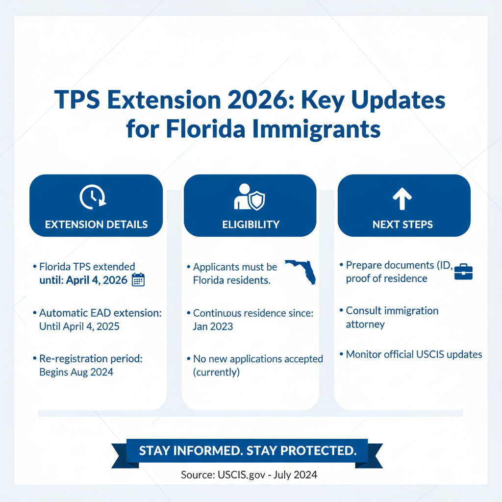 TPS Extension News: What It Means for Florida Immigrants in 2026 - Key Statistics
