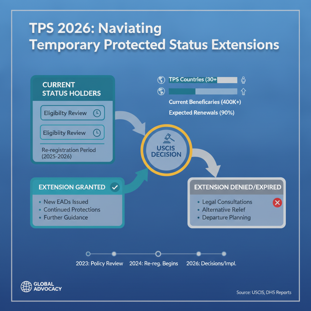 Guía 2026 de TPS: Extensiones y Re-registro - Key Statistics