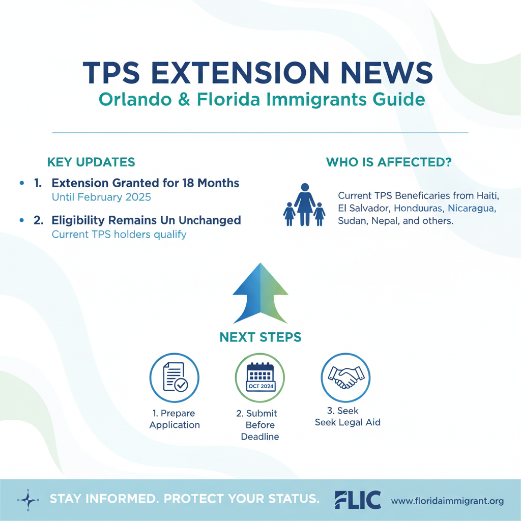 TPS Extension News: Your Guide for Orlando & Florida Immigrants - Key Statistics