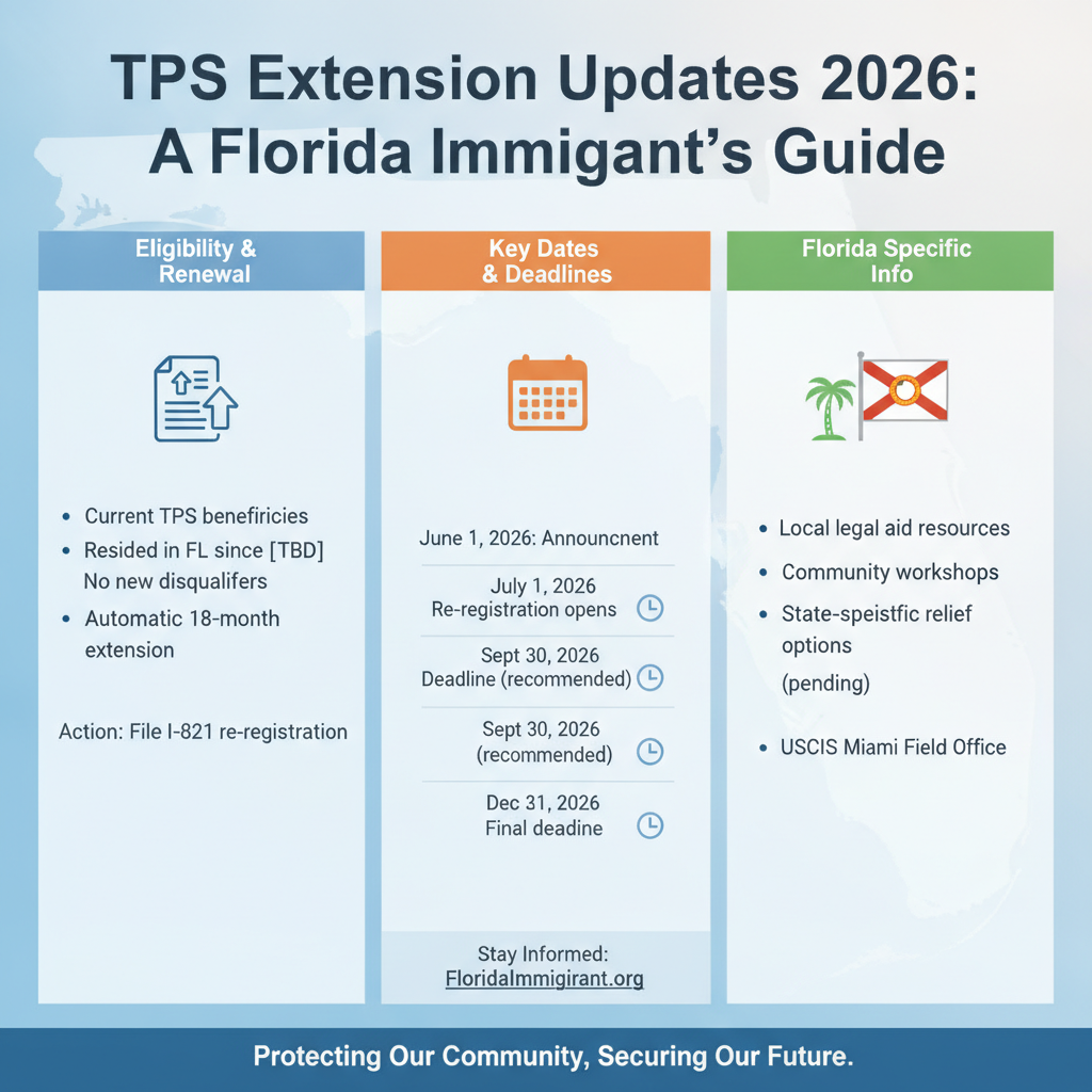 TPS Extension Updates 2026: A Florida Immigrant's Guide - Key Statistics